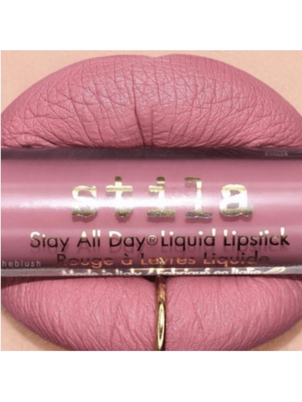 Patina Stila Stay All Day Liquid Matte Lipstick, NIB - Picture 2 of 3